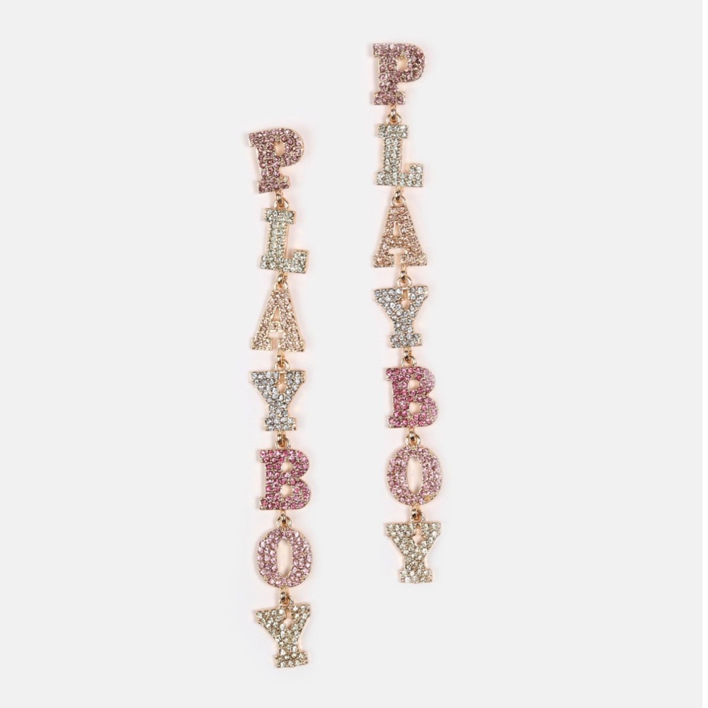 MISSGUIDED PLAYBOY EARINGS